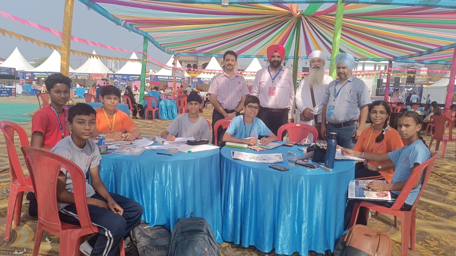 The second day of Saras Mela was dedicated to clean India